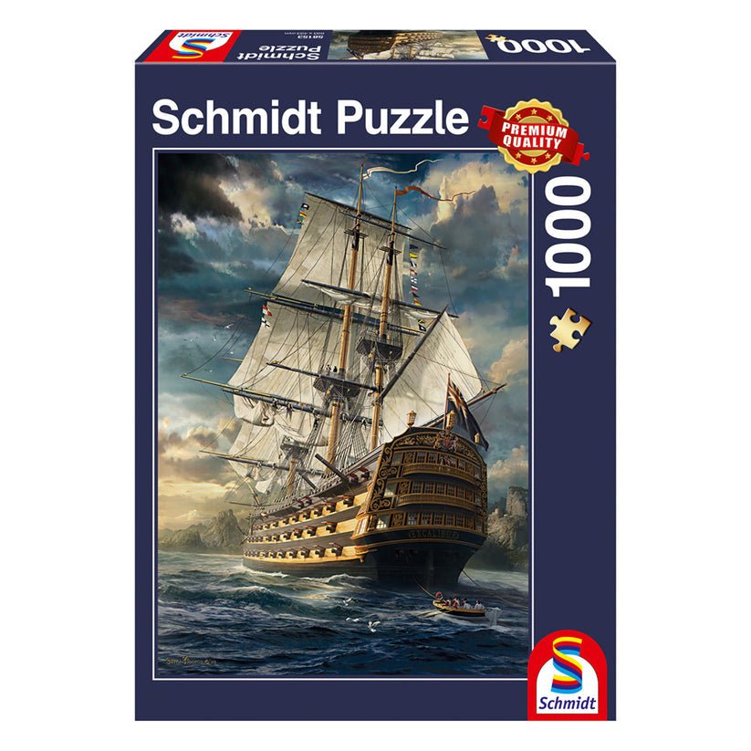 Puzzle Schmidt: Corabia, 1000 piese, Schmidt - Publisol.ro