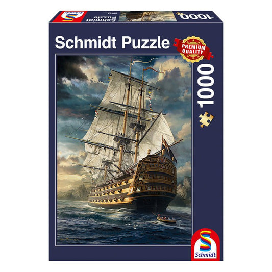Puzzle Schmidt: Corabia, 1000 piese, Schmidt - Publisol.ro