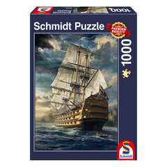Puzzle Schmidt: Corabia, 1000 piese, Schmidt - Publisol.ro