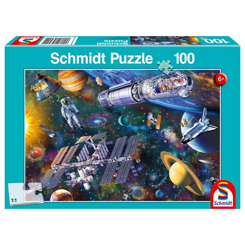 Puzzle Schmidt: Distractie in spatiu, 100 piese, Schmidt - Publisol.ro