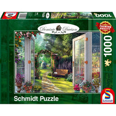 Puzzle Schmidt: Dominic Davison - Vedere spre gradina fermecatoare, 1000 piese, Schmidt - Publisol.ro