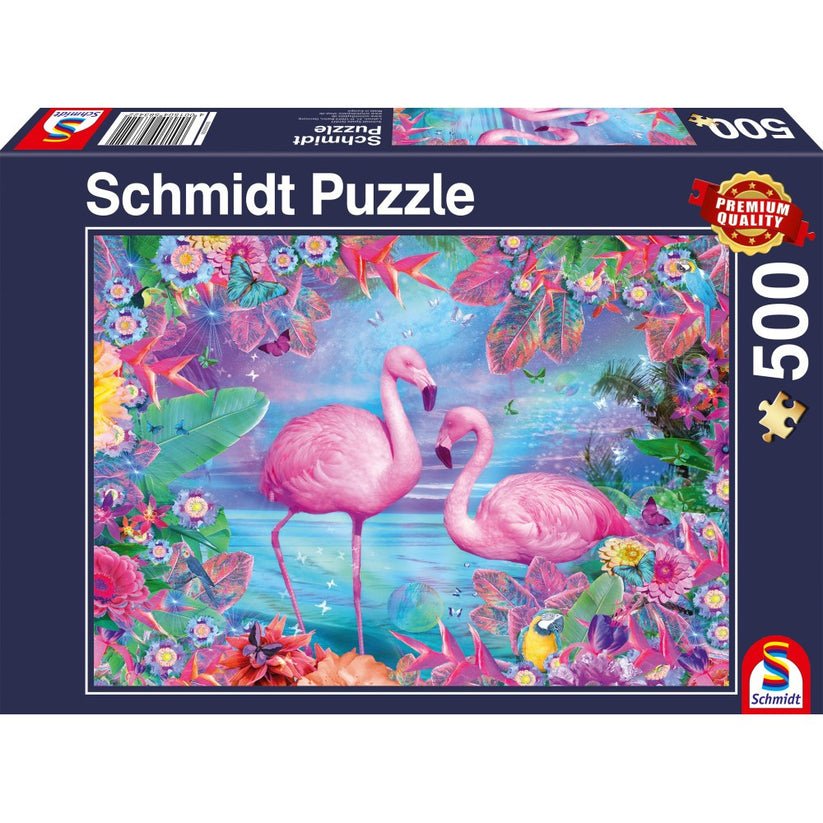 Puzzle Schmidt: Flamingo, 500 piese, Schmidt - Publisol.ro