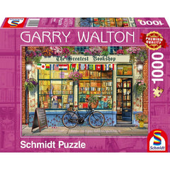 Puzzle Schmidt: Garry Walton - Librarie, 1000 piese, Schmidt - Publisol.ro