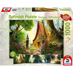 Puzzle Schmidt: Georgina Fellenberg - Cabana in poiana, 1000 piese, Schmidt - Publisol.ro