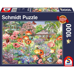 Puzzle Schmidt: Gradina inflorita, 1000 piese, Schmidt - Publisol.ro