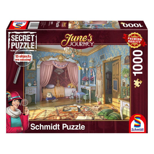 Puzzle Schmidt: J. Journey - Dormitorul, 1000 piese, Schmidt - Publisol.ro
