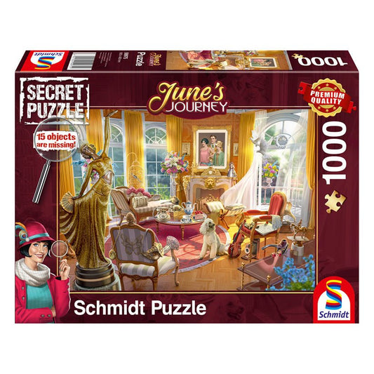 Puzzle Schmidt: J. Journey - Salonul de pe mosie, 1000 piese, Schmidt - Publisol.ro