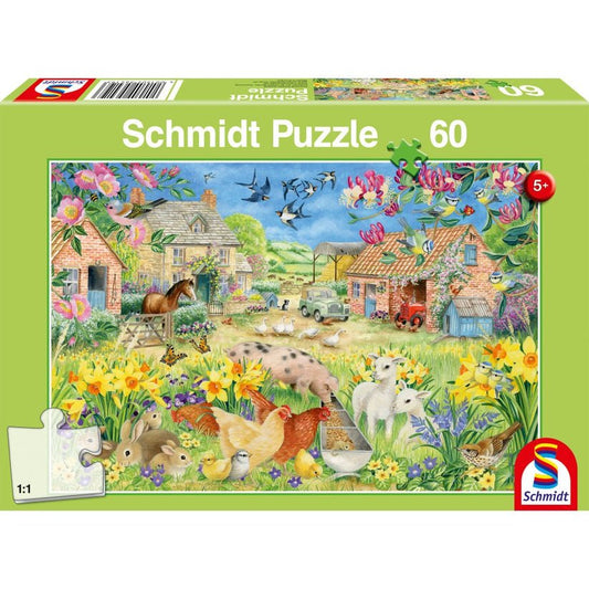 Puzzle Schmidt: La tara, 60 piese , Schmidt - Publisol.ro