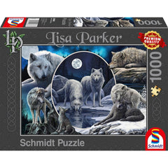 Puzzle Schmidt: Lisa Parker - Lupii magnifici, 1000 piese, Schmidt - Publisol.ro