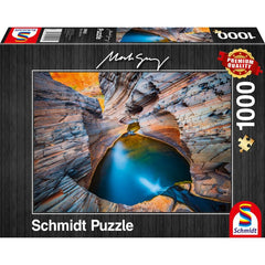 Puzzle Schmidt: Mark Gray - Indigo, 1000 piese, Schmidt - Publisol.ro