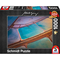 Puzzle Schmidt: Mark Gray - Pasteluri, 1000 piese, Schmidt - Publisol.ro