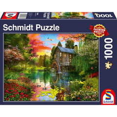Puzzle Schmidt: Moara de apa, 1000 piese, Schmidt - Publisol.ro