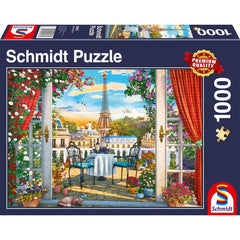 Puzzle Schmidt: O terasa la Paris, 1000 piese, Schmidt - Publisol.ro