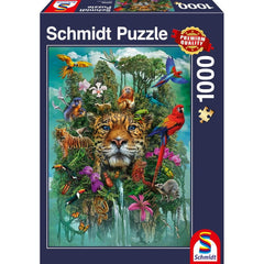 Puzzle Schmidt: Regele junglei, 1000 piese, Schmidt - Publisol.ro