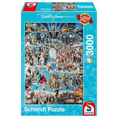 Puzzle Schmidt: Reneto Casaro - Hollywood XXL, 3000 piese, Schmidt - Publisol.ro