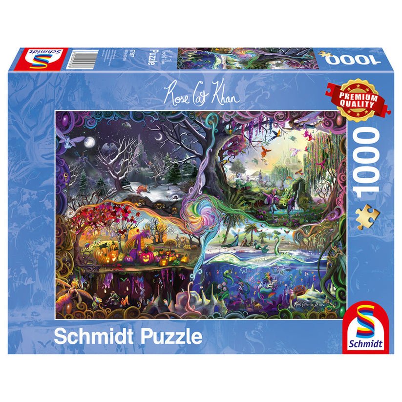 Puzzle Schmidt: Rose Cat Khan - Portalul celor 4 taramuri, 1000 piese, Schmidt - Publisol.ro