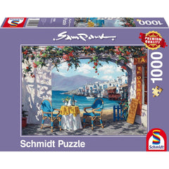 Puzzle Schmidt: Sam Park - Rendez - vous in Mykonos, 1000 piese, Schmidt - Publisol.ro