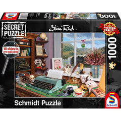 Puzzle Schmidt: Steve Read - Secret Puzzles - La birou, 1000 piese, Schmidt - Publisol.ro