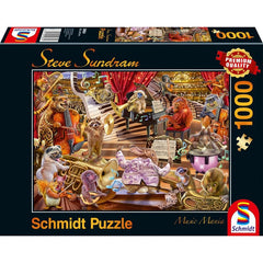 Puzzle Schmidt: Steve Sundram - Music Mania, 1000 piese, Schmidt - Publisol.ro