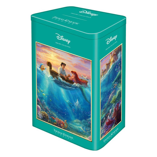 Puzzle Schmidt: Thomas Kinkade - Disney - Arielle, 500 piese, cutie metalica, Schmidt - Publisol.ro