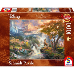 Puzzle Schmidt: Thomas Kinkade - Disney - Bambi, 1000 piese, Schmidt - Publisol.ro