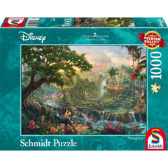 Puzzle Schmidt: Thomas Kinkade - Disney - Cartea Junglei, 1000 piese, Schmidt - Publisol.ro