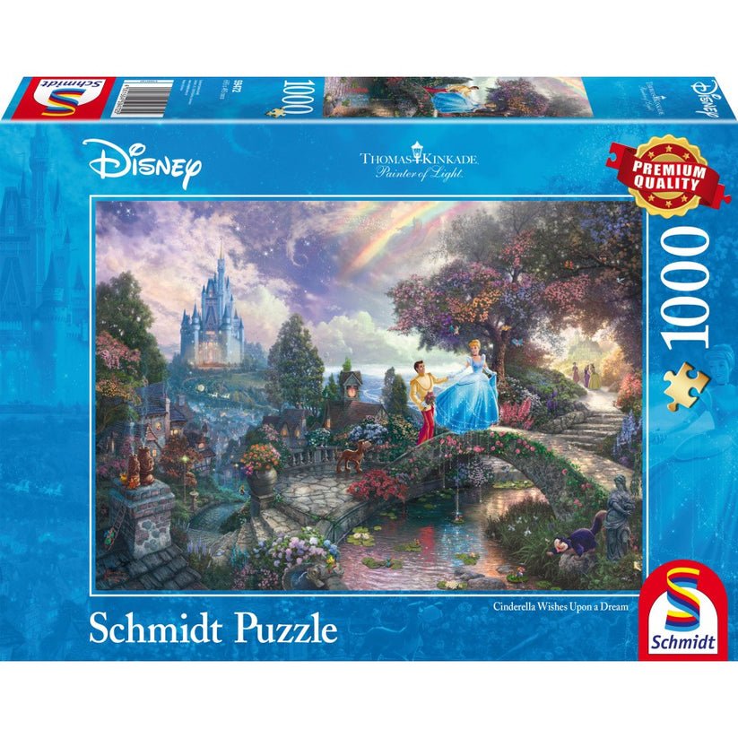 Puzzle Schmidt: Thomas Kinkade - Disney - Cenusareasa, 1000 piese, Schmidt - Publisol.ro