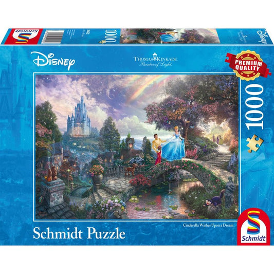 Puzzle Schmidt: Thomas Kinkade - Disney - Cenusareasa, 1000 piese, Schmidt - Publisol.ro