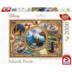 Puzzle Schmidt: Thomas Kinkade - Disney - Disney Dream Collection, 2000 piese, Schmidt - Publisol.ro