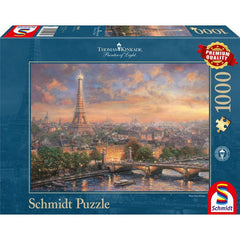 Puzzle Schmidt: Thomas Kinkade - Paris, orasul iubirii, 1000 piese, Schmidt - Publisol.ro