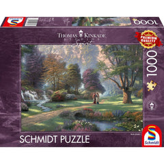 Puzzle Schmidt: Thomas Kinkade - Spirit - Calea credintei, 1000 piese, Schmidt - Publisol.ro