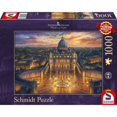 Puzzle Schmidt: Thomas Kinkade - Vaticanul, 1000 piese, Schmidt - Publisol.ro