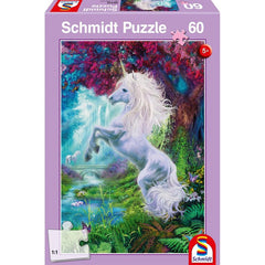 Puzzle Schmidt: Unicorn in Gradina Fermecata, 60 piese, Schmidt - Publisol.ro