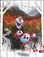 Puzzle surpriza frozen2 cu 48 piese in cutie diamant, Spin Master - Publisol.ro