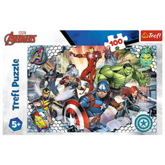 Puzzle trefl 100 avengers razbunatorii faimosi, Trefl - Publisol.ro