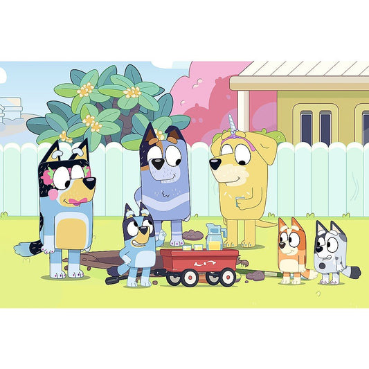 Puzzle Trefl 100 Bluey minunata lume a lui Bluey - Publisol.ro