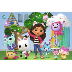 Puzzle trefl 100 gabbys dollhouse prietenii lui gabby, Trefl - Publisol.ro
