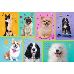 Puzzle trefl 100 in lumea cateilor, Trefl - Publisol.ro