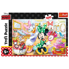 Puzzle trefl 100 minnie la salonul de infrumusetare, Trefl - Publisol.ro