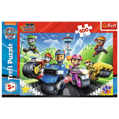 Puzzle Trefl 100 Piese patrula catelusilor catelusii pe motociclete - Publisol.ro
