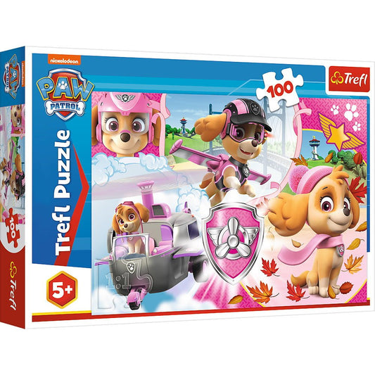 Puzzle Trefl 100 Skye in actiune - Publisol.ro