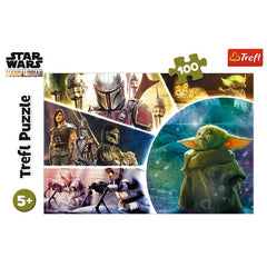 Puzzle trefl 100 starwars baby yoda madalorianul, Trefl - Publisol.ro