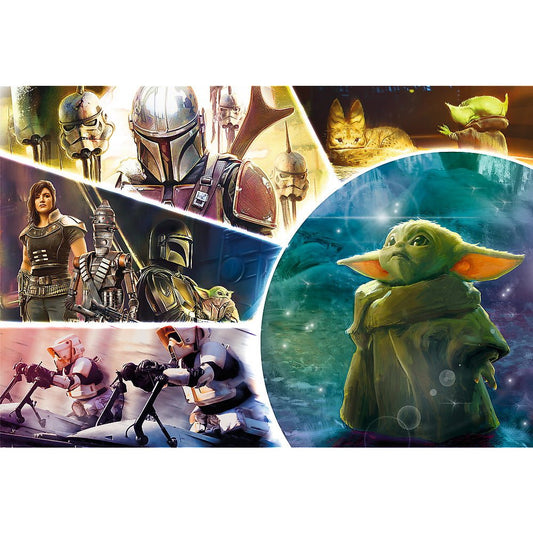 Puzzle trefl 100 starwars baby yoda madalorianul, Trefl - Publisol.ro