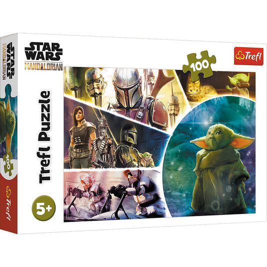 Puzzle trefl 100 starwars baby yoda madalorianul, Trefl - Publisol.ro