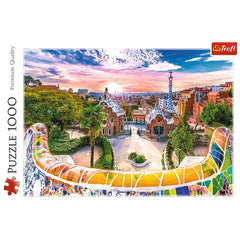 Puzzle trefl 1000 apus peste barcelona, Trefl - Publisol.ro
