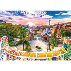 Puzzle trefl 1000 apus peste barcelona, Trefl - Publisol.ro