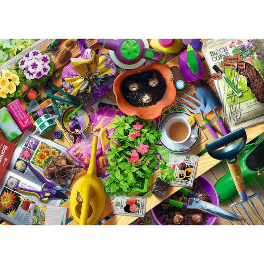 Puzzle Trefl 1000 Aranjarea gradinii artist Andrew Farley - Publisol.ro
