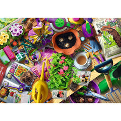 Puzzle Trefl 1000 Aranjarea gradinii artist Andrew Farley - Publisol.ro