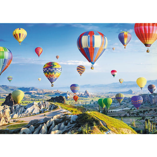 Puzzle Trefl 1000 Cappadoccia baloane cu aer cald - Publisol.ro