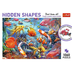 Puzzle trefl 1000 forme ascunse viata subacvatica, Trefl - Publisol.ro